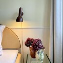 Cph Lighing Oblique Vegglampe HW Chrome/Tile Red Lighting
