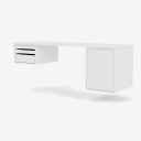 Montana Workshop skrivebord new white 101