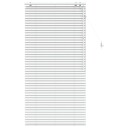 vidaXL Venetiansk persienne Hvit 75 x 160 cm 35 mm