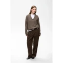 InWear Tallyiw Monika V Neck   Brown   XXS