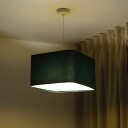 Maco Design Kwadro hengelampe grønn 40 x 40 cm velurstoff