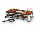 FRITEL RG 2170 - Raclette/grill - 1.5 kW - rustfritt stål krom/svart