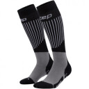 CEP Ski Ultralight Socks Tall 3.0 Skistrømper Dame Black/Grey III