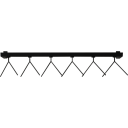 Nichba HangSys Klesstang 100 cm