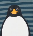 DYR Cph Genser   Dyrroar Aop/Stripe   Dark Slate/Blue Grey Pingv   DYR   8 år (128)   Genser Blå Grå