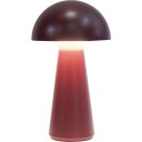 Sirius Sam oppladbar bordlampe rød