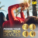 GP CR2450 Lithium Knappcellebatteri 3V 610mAh - 1-pakke
