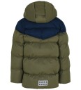 LEGO® Wear Polstret Jakke   LWJebel   Dark Khaki   LEGO® Wear   5 år (110)   Dunjakke Blå Grønn
