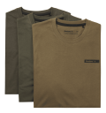 Seeland T skjorte 3 pak Herre Pine Green/Military Olive/Grape Leaf S S