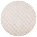  Områdetepper Rund SIROLO Beige Ø 200 CM Polyester