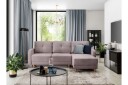Saimon Sovesofa m. Divan med Oppbevaring 3 seter   Rosa