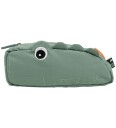 Done by Deer Quilted Cross Over Kids Bag Croco Green   Green   ONE SIZE
