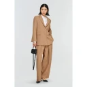 Semicouture Dame Bukser Brun L,