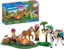 Playmobil Ridetur med Bål Byggesett for Barn 4+ 42 Deler