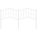  Sengegavl i metall hvit 180 cm 8721012211834