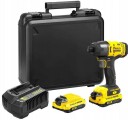 Stanley Fatmax SFMCF800C2K Slagskrutrekker 18V Med 2x1.5Ah Batterier
