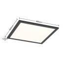Lindby Nelios LED-taklampe 4 000 K 40x40 cm