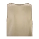 Brunello Cucinelli Dame Topper Beige L,
