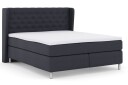 Select No 3 Komplett Sengepakke 210x210 Fast/Medium Blå/Metallben