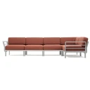 Nardi Maximo 5 hjørnesofa Gesso   Cannella