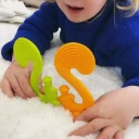 Mombella Squirrel Biteleke Til Baby Grønn