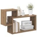 vidaXL Vegghylle Veggmontert Artisan eik 55 x 15 x 35 cm