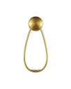 Visual Comfort Galassia One Light Sconce Brass