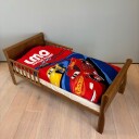 Licens Lynet McQueen sengetøy   100% bomull   Junior sengetøy 100x140 cm   Rødt Cars sengetøy