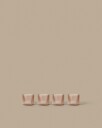 Ripple Glass Low 4 pk Blush