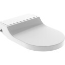 Geberit Aqua Tuma Classic Toalettsete, Dusj, Soft Close, Hvit