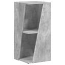 vidaXL Sidehylle Betonggrå 33 x 32 x 70,5 cm Konstruert tre
