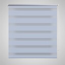 vidaXL Zebra Gardiner 80 x 175 cm Hvit