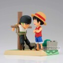 Banpresto One Piece Log Stories Monkey D. Luffy og Roronoa Zoro Figur 7 cm
