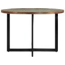 vidaXL Spisebord 110x75 cm gjenvunnet heltre