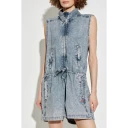 Diesel Dame Jumpsuits & Playsuits Blå S