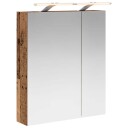  Baderomsspeilskap Gammelt tre 60 x 14,5 x 70 cm Konstruert tre