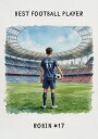 Youth football Boy Personal 2 Plakat Plakat / 40x50cm