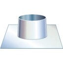 Metalbestos skorstein Ø 150mm beslag 0-5° aluminium