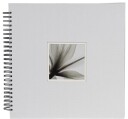 DÃRR UniTex Spiral Fotoalbum (34x34cm) Hvit