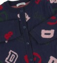 Dolce & Gabbana Cardigan   Ull   Navy m. Logoer   Dolce & Gabbana   8 år 128   Cardigan   Blå