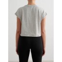 Aim'n Treningstopp Soft Basic Roll Sleeve Top Grå