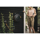 Solid Waterwheel M 1/2'' 20m+Wallmount
