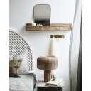 Nordal SHELFI hylle i rattan med flet 2589