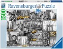 Ravensburger Puslespill 1500 Brikker New York