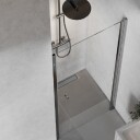 Macro Design Spirit Nisjedusj Svart / 820-855mm Klart Glass med Knott