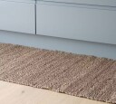 Deco Nord Naset Teppe 80x200 cm Sølv Natur