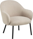 Spencer lenestol loungestol stoff beige.