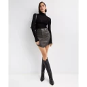 Alexandre Vauthier Dame Skjørt Brun XS,