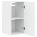 vidaXL Baderom veggskap HOORN Hvit 30 x 31 x 59 cm Konstruert tre
