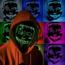 Catsson El Wire Purge 2 LED Maske Gul PK00184